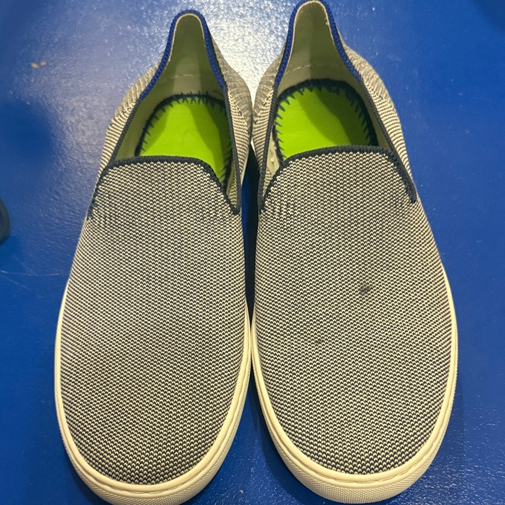 Authentic Rothy’s Slip-On Sneakers – Coast Blue | Women’s Size 8.5